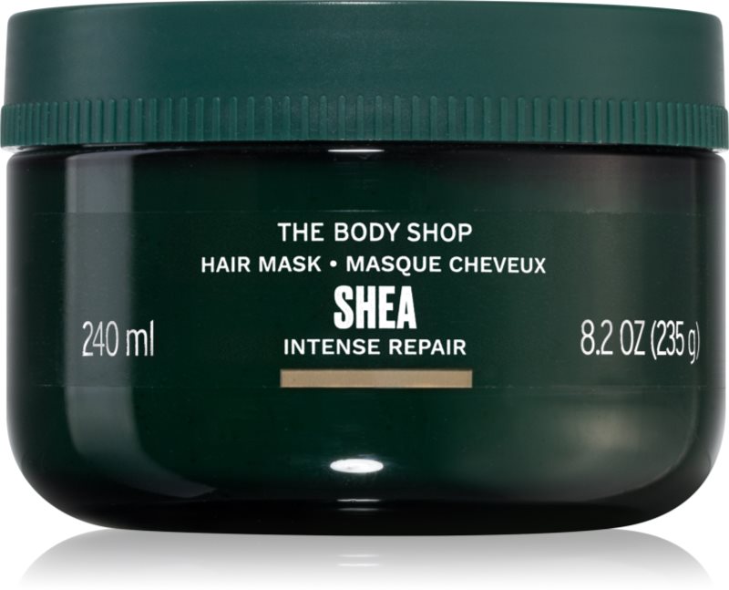 The Body Shop Shea Hair Mask mască cu efecte de reînnoire și de întinerire pentru parul foarte uscat 240 ml