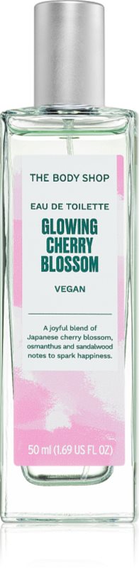 The Body Shop Glowing Cherry Blossom Eau de Toilette cu arome florale pentru femei 50 ml