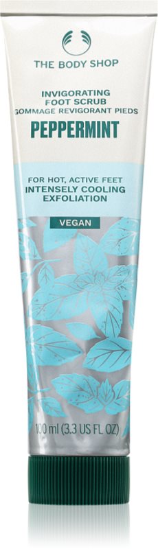 The Body Shop Peppermint Foot Scrub peeling cu menta 100 ml