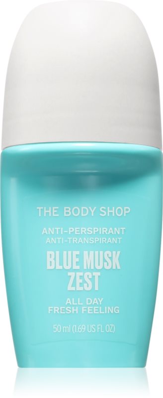 The Body Shop Blue Musk Zest antiperspirant roll-on 50 ml