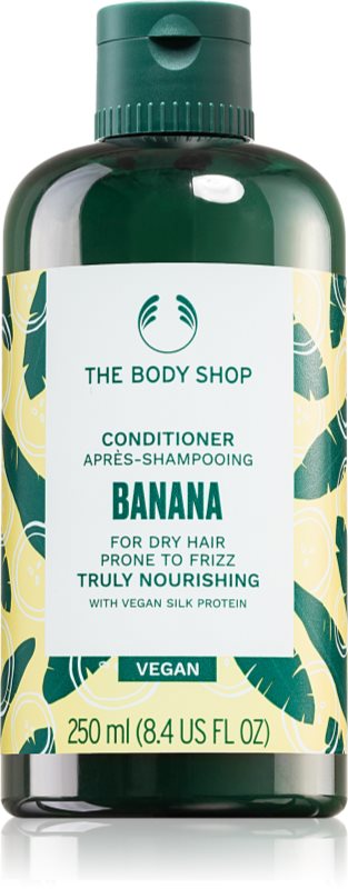 The Body Shop Banana Conditioner balsam hidratant pentru par uscat 250 ml