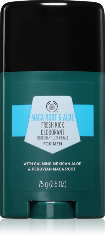 The Body Shop Maca Root & Aloe Fresh Kick Deodorant deodorant stick pentru barbati 75 g