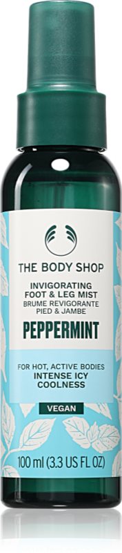 The Body Shop Peppermint Foot Spray deodorant pentru picioare cu efect racoritor 100 ml
