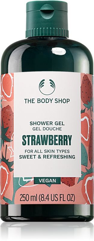 The Body Shop Strawberry Shower Gel gel de dus revigorant 250 ml
