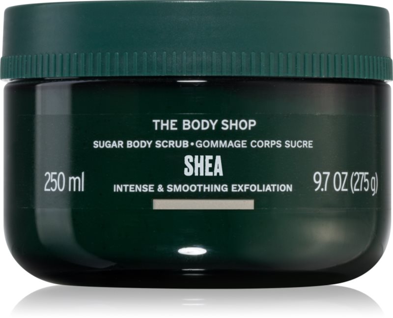 The Body Shop Shea Body Scrub exfoliant de corp cu zahăr unt de shea