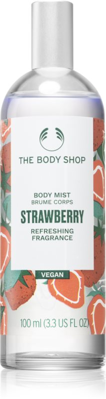 The Body Shop Strawberry Body Mist spray pentru corp pentru femei 100 ml