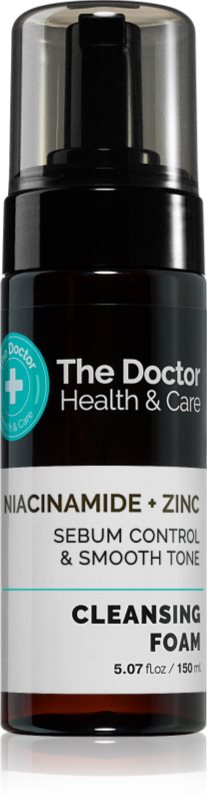 The Doctor Niacinamide + Zinc Sebum Control & Smooth Tone spuma de curatare matifianta 150 ml