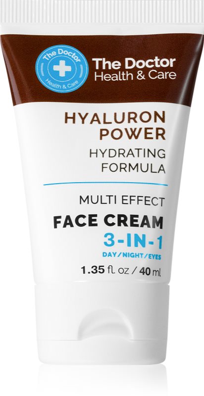 The Doctor Hyaluron Power Hydrating Formula Crema de față cu acid hialuronic 3 in 1 40 ml