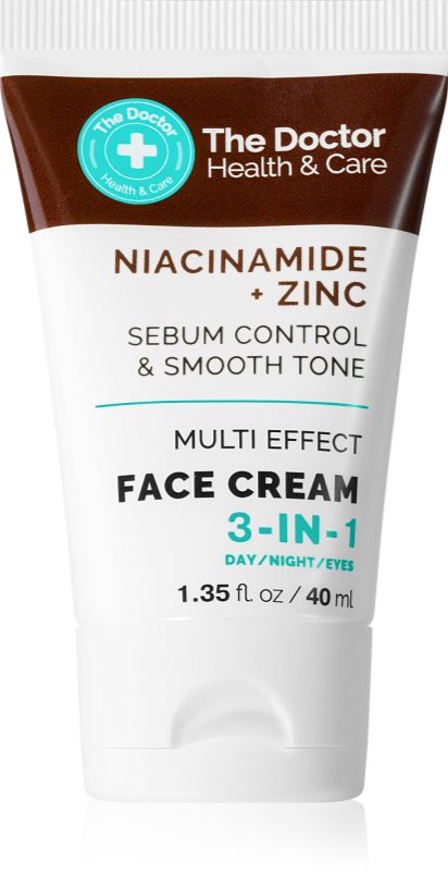 The Doctor Niacinamide + Zinc Sebum Control & Smooth Tone cremă pentru față pentru ten gras 40 ml