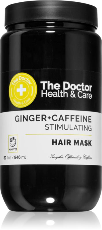The Doctor Ginger + Caffeine Stimulating masca de par energizant