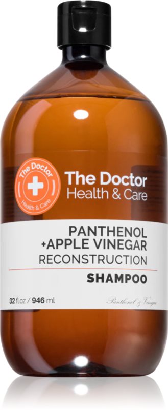 The Doctor Panthenol + Apple Vinegar Reconstruction șampon regenerator cu Panthenol