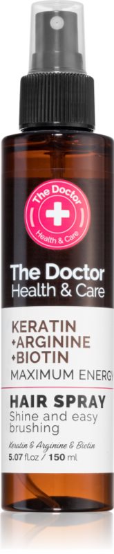 The Doctor Keratin + Arginine + Biotin Maximum Energy balsam hranitor fara clatire cu keratina 150 ml