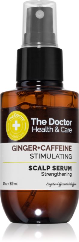 The Doctor Ginger + Caffeine Stimulating ser pentru stimulare pentru părul slab cu tendință de cădere 89 ml