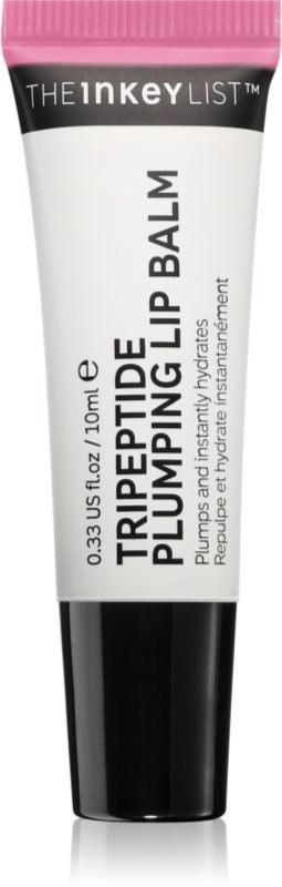 The Inkey List Tripeptide Plumping Lip Balm balsam de buze cu efect de crestere culoare Pink 10 ml