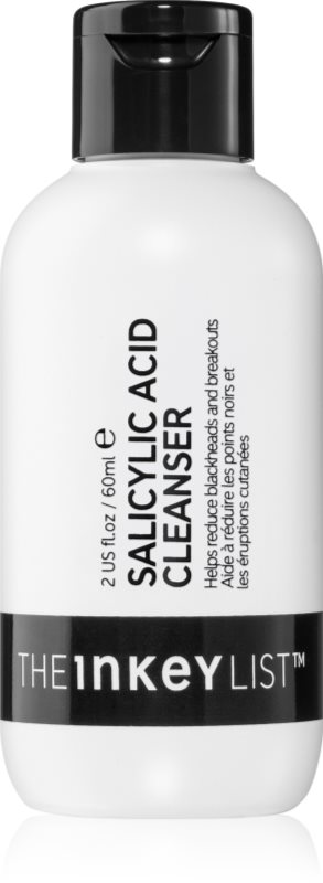 The Inkey List Salicylic Acid Cleanser gel de curatare facial cu acid salicilic 60 ml