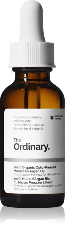 The Ordinary 100% Organic Cold Pressed Moroccan Argan Oil ulei de argan 100% 30 ml
