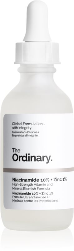 The Ordinary Niacinamide 10% + Zinc 1% ser facial cu efect iluminator
