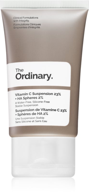 The Ordinary Vitamin C Suspension 23% + HA Spheres 2% ser stralucire cu vitamina C 30 ml
