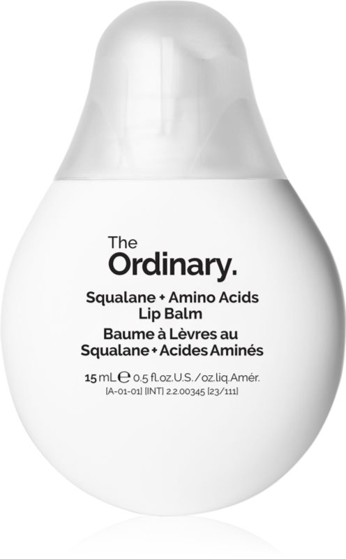 The Ordinary Squalane + Amino Acids Lip Balm Balsam de buze hidratant 15 ml