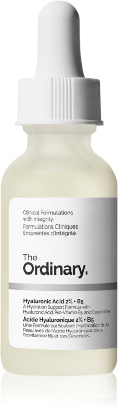 The Ordinary Hyaluronic Acid 2% + B5 ser hidratant cu ceramide