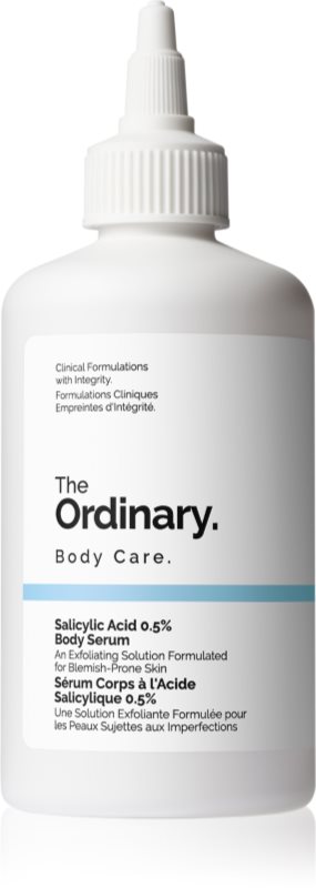 The Ordinary Salicylic Acid 0.5% Body Serum ser pentru corp cu efect de perfecționare cu acid salicilic 240 ml