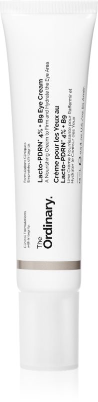 The Ordinary Lacto-PDRN* 4% + B9 Eye Cream cremă pentru ochi impotriva ridurilor din zona ochilor 15 ml