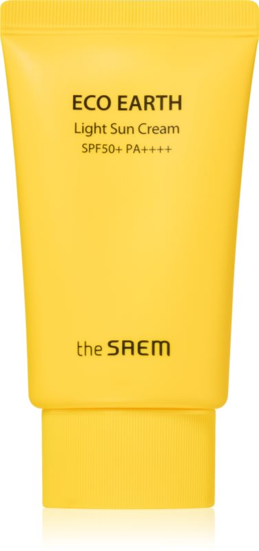 The Saem Eco Earth Light lichid protector ultra ușor SPF 50+ 50 g