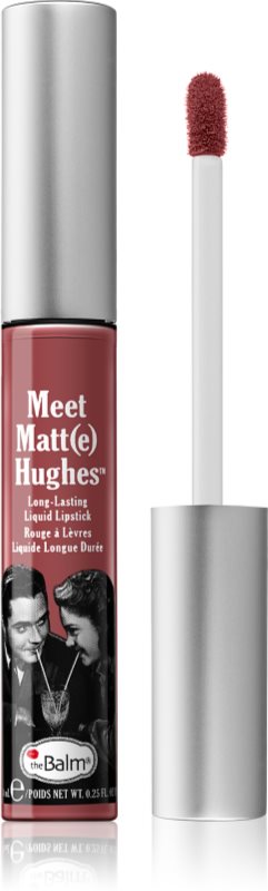 theBalm Meet Matt(e) Hughes Long Lasting Liquid Lipstick Ruj de buze lichid, de lunga durata