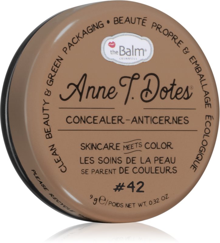 theBalm Anne T. Dotes® Concealer corector antiroșeață culoare #42 9 g