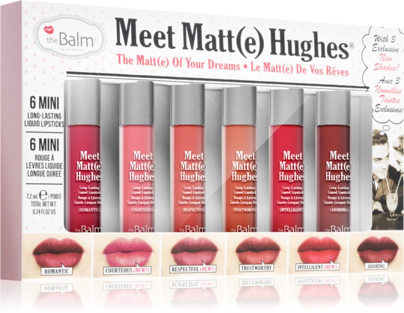 theBalm Meet Matt(e) Hughes Vol. 12 set de buze mat