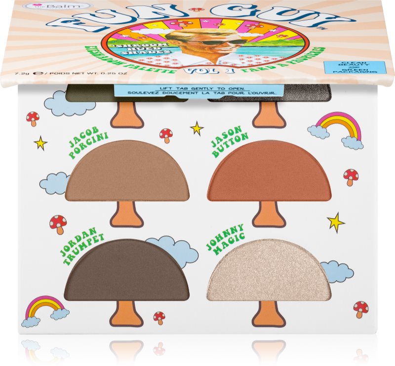 theBalm Fun Guy Eyeshadow Palette Vol 1 paletă cu farduri de ochi 7.2 g