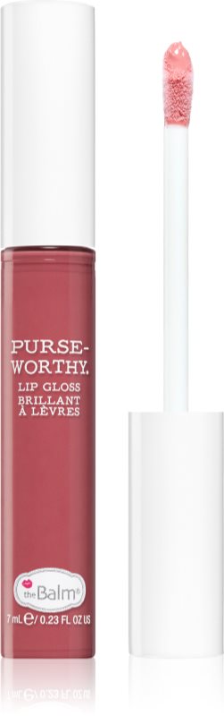 theBalm Purseworthy lip gloss hidratant unt de shea culoare Clutch 7 ml