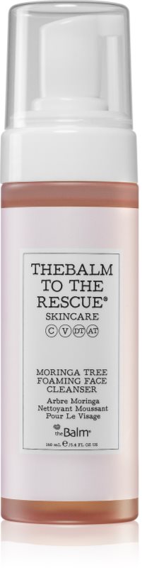 theBalm To The Rescue® Moringa Tree spuma de curatare cu efect de hidratare 160 ml
