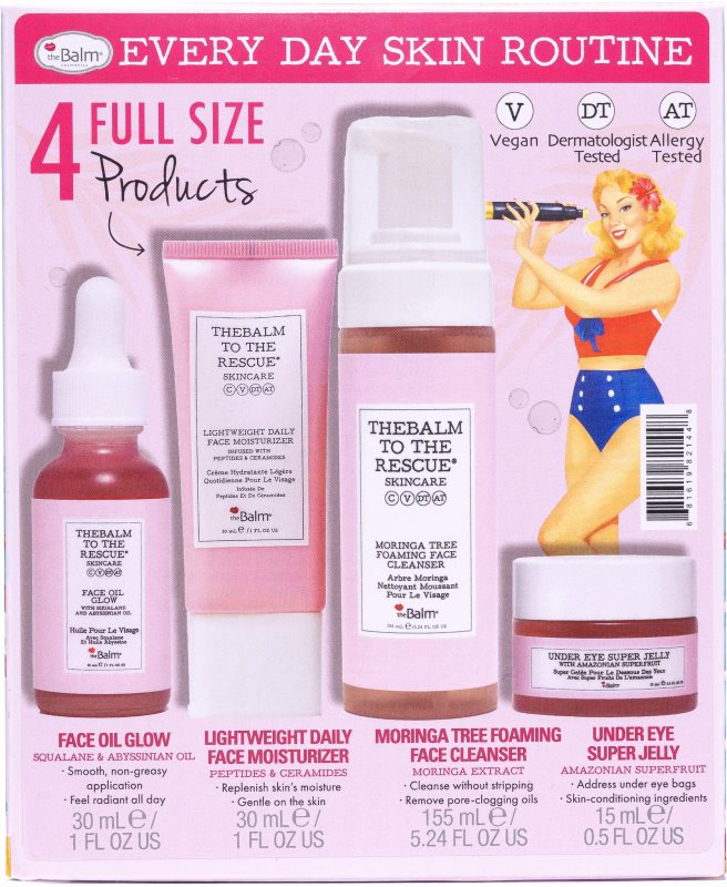 theBalm To The Rescue® Skincare Collection set cadou faciale