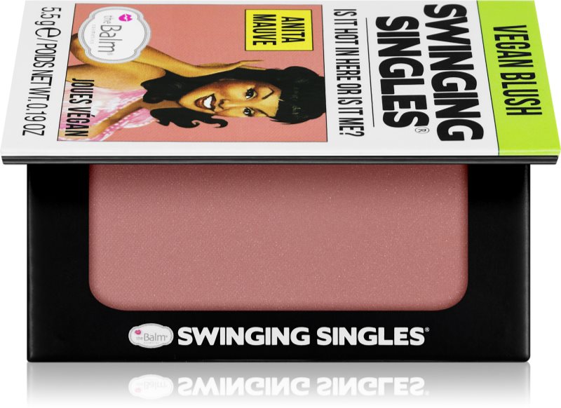 theBalm Swinging Singles Blush fard de obraz compact