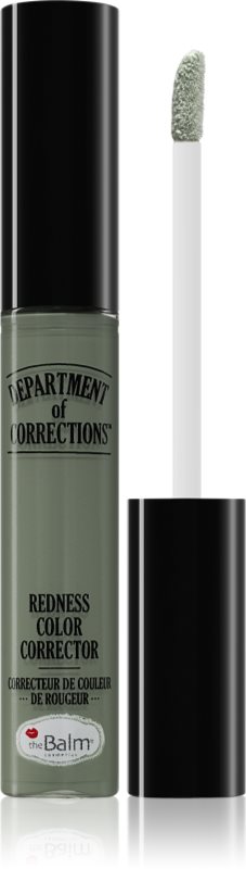 theBalm Department of Corrections Redness Color Corrector crema CC iluminatoare împotriva roșeții tenului 7.2 ml