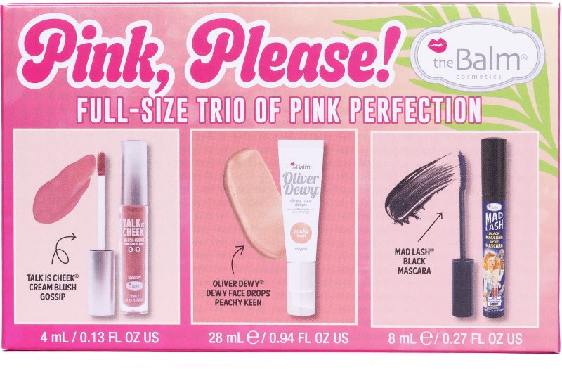 theBalm Holiday Trio Box Set set cadou faciale