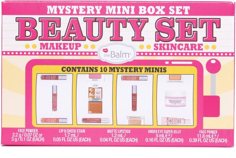 theBalm Mystery Mini Box Beauty Set mystery box pentru femei