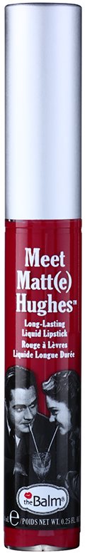 theBalm Meet Matt(e) Hughes Long Lasting Liquid Lipstick Ruj de buze lichid, de lunga durata culoare Dedicated 7.4 ml