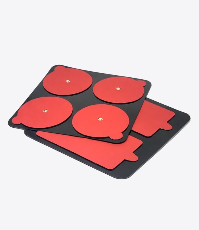 Therabody PowerDot Replacement Pads Gen 2.0 electrozi de rezervă culoare Red