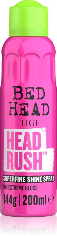 TIGI Head Rush Super Shine Spray spray pentru păr pentru stralucire 200 ml
