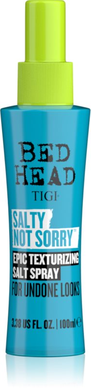 TIGI Salty Not Sorry Epic Texturizing Salt Spray spray cu sare cu efect de plajă 100 ml