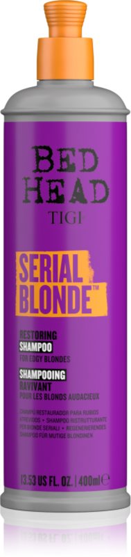 TIGI Serial Blonde Restoring Shampoo șampon regenerator pentru par blond