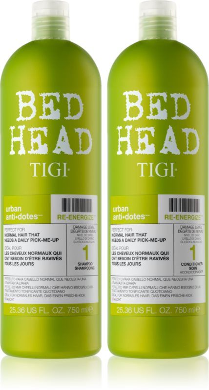 TIGI Bed Head Urban Antidotes Re-energize ambalaj economic pentru par normal pentru femei