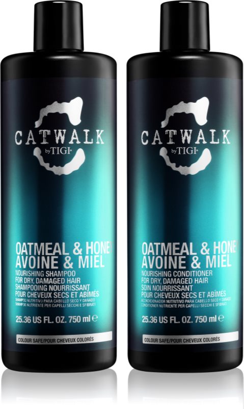 TIGI Catwalk Oatmeal & Honey ambalaj economic pentru par deteriorat pentru femei
