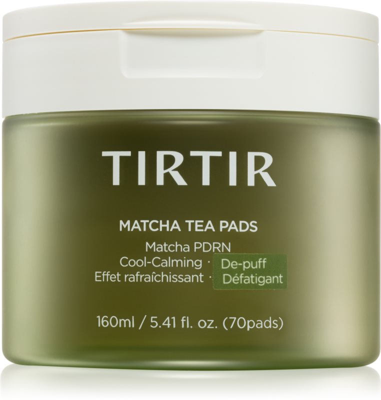 TIRTIR Matcha Tea Pads dischete calmante cu efect racoritor 70 buc