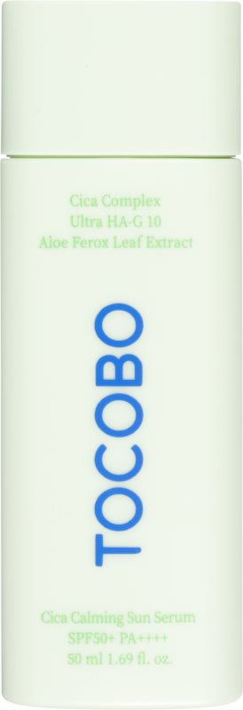 TOCOBO Cica Calming Sun Serum baton cu protectie solara cu efect calmant SPF 50+ 50 ml