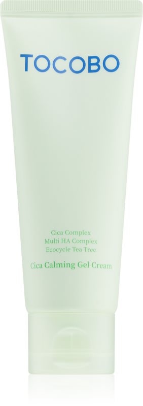 TOCOBO Cica Calming Gel Cream gel crema hidratant cu efect calmant 75 ml