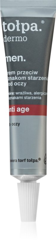 Tołpa Dermo Men Anti age crema pentru ochi impotriva cutelor si al sacilor pentru barbati 10 ml