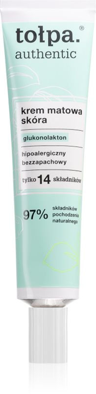 Tołpa Authentic crema matifianta pentru ten gras 40 ml